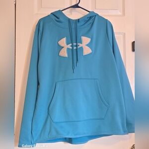 Under Armour Teal Hoodie with Logo